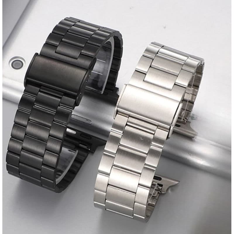 Pulseira De Aço Inoxidável para Smartwatch, T800,T900,C800,W69,S100,S9,Apple Watch, Strap.