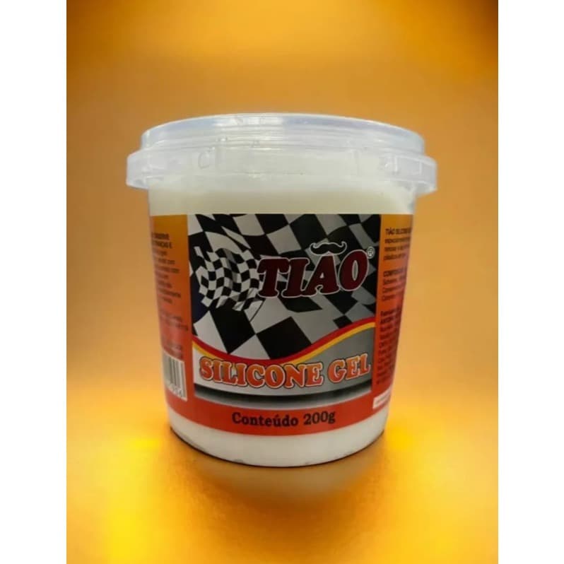 KIT COM 5 UNIDADES SILICONE GEL AUTOMOTIVO  TIÃO 200 GR