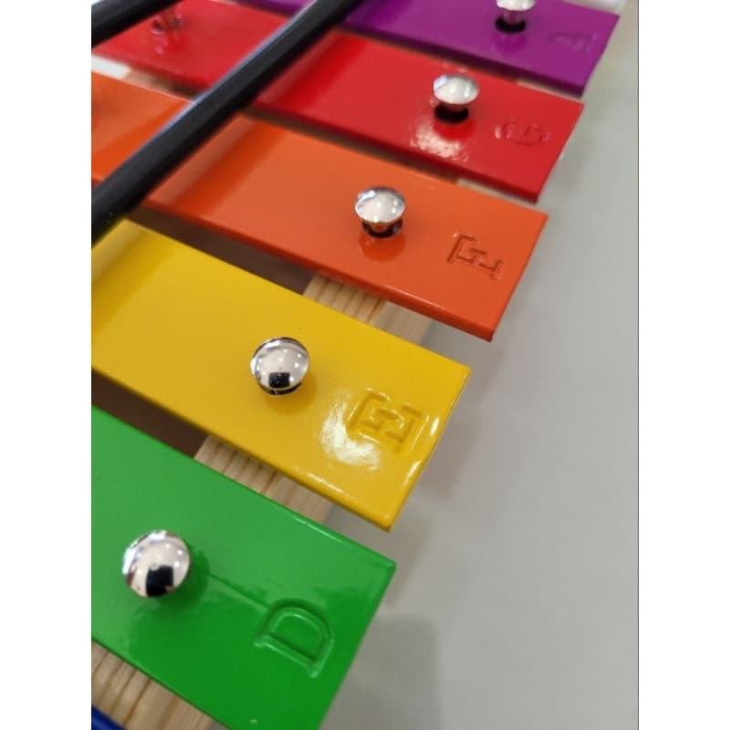Xilofone Infantil 12 Teclas Colorido Custom Kids