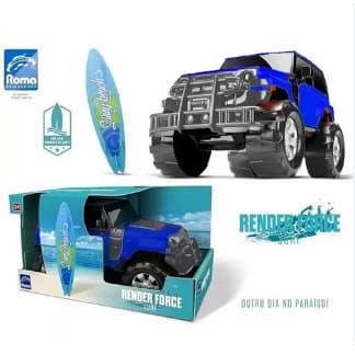 Carro Roda Livre Render Force SURF AZUL Roma