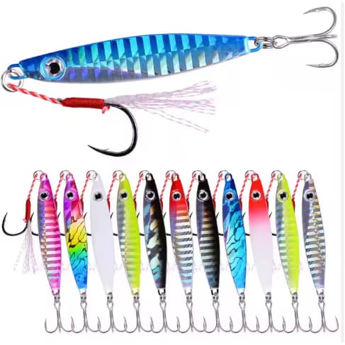 ISCA ARTIFICIAL SLOW JIG/ MICRO JIG JUMPING/ JIG METAL - MODELO SARDINHA/ SARDELE - 01 UNIDADE