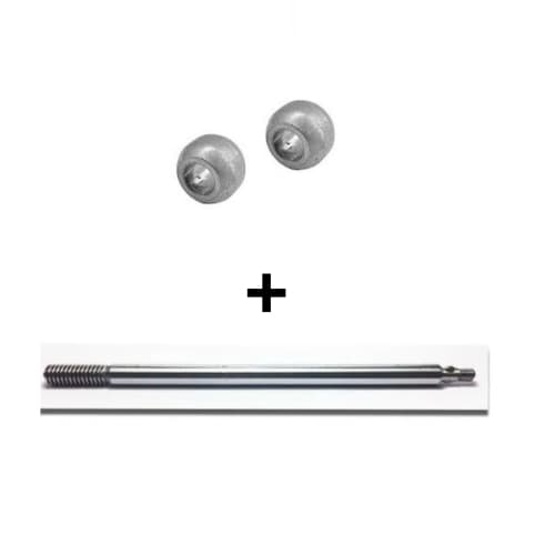 Eixo E Buchas Ventilador Arno Turbo Silencio 40Cm