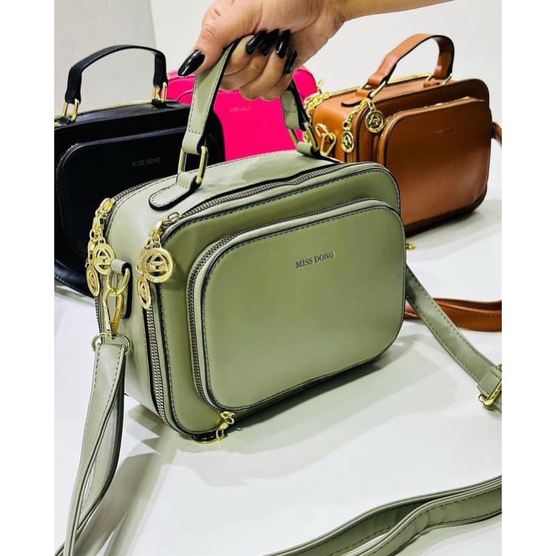 bolsa feminina transversal lancamento 3 repatriação da moda mededas 16*9*23