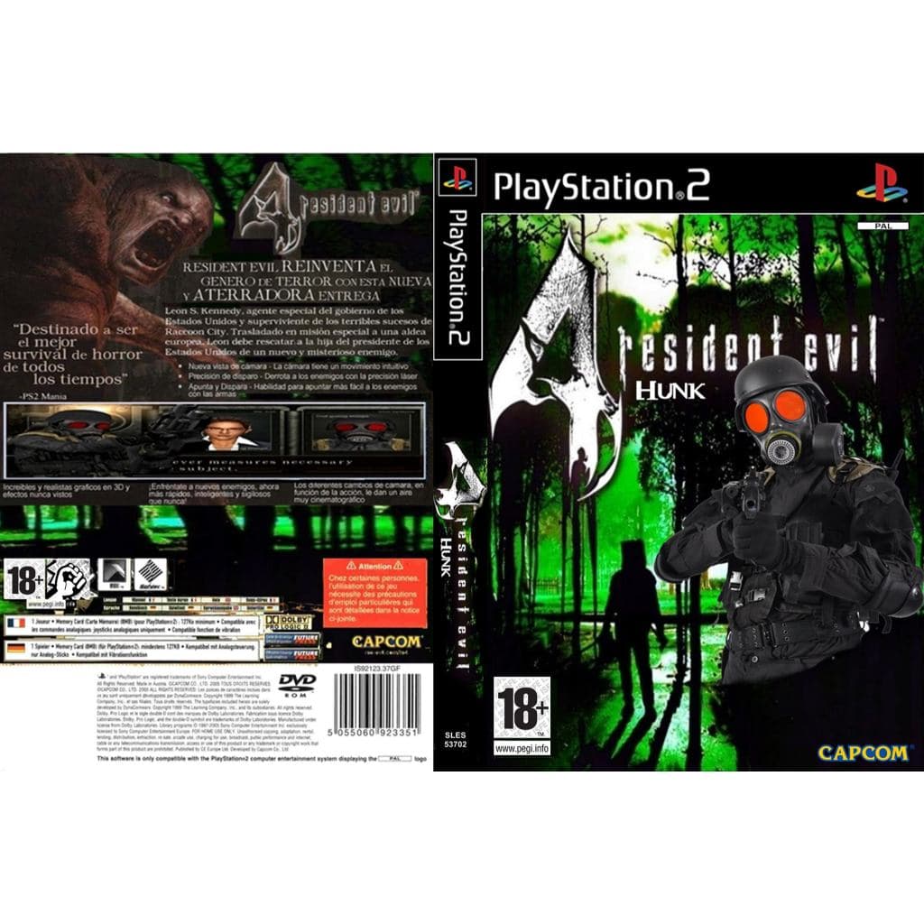 Resident Evil 4 Mod Hunk PS2 Patch Personalizado