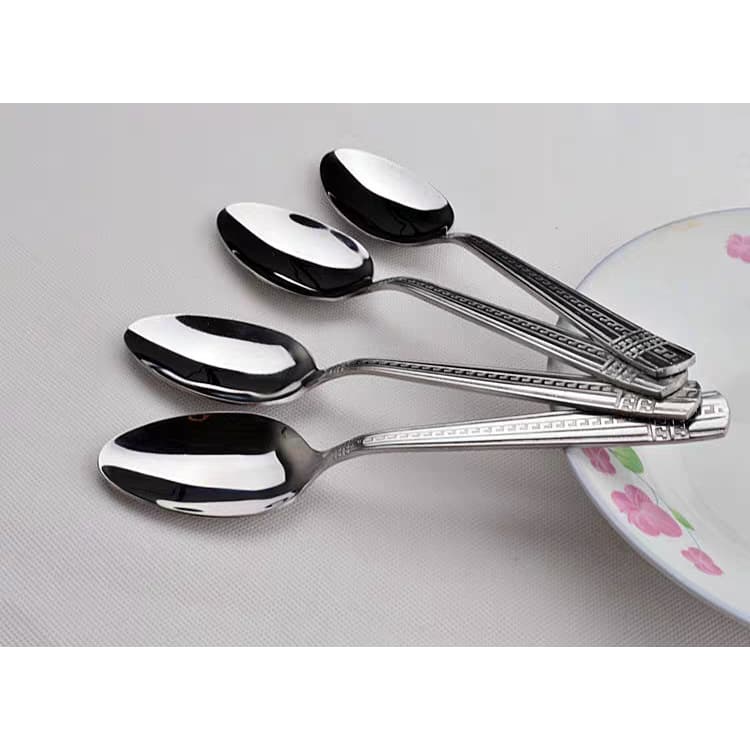 Kit 6 Colheres de Sobremesa Colher De Suco Colher De Café Inox/nao escolher estampa