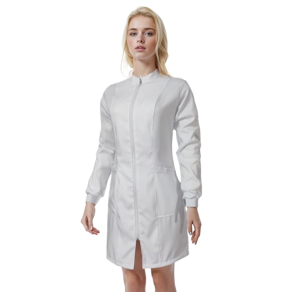 JALECO FEMININO BRANCO - JALECO GABARDINE