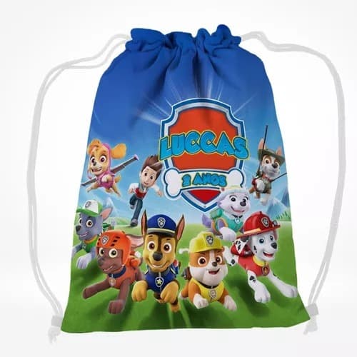 Kit 50 Mochilas sacolas Personalizada  FAZEMOS QUALQUER ARTE 30x35 sublimação