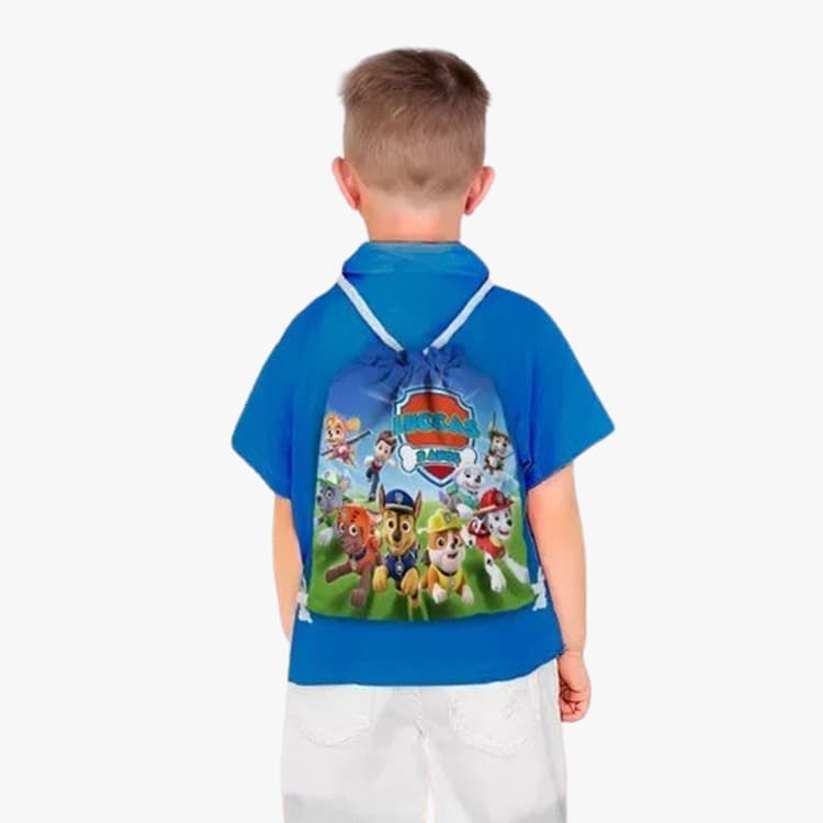 Kit 20 Mochilas sacolas Personalizada 30x35 sublimação  FAZEMOS QUALQUER ARTE
