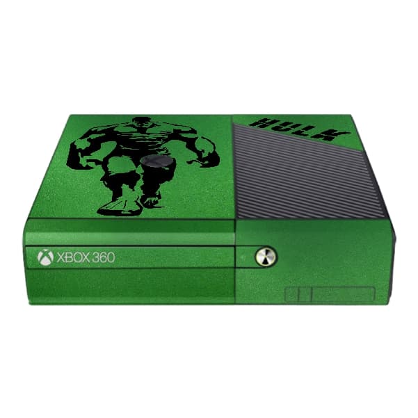 Skin Carbono Xbox 360 Super Slim - Hulk