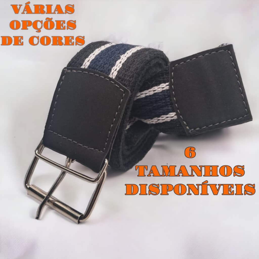 Cinto Masculino Em Lona Tecido Gorgurão Costurado Lançamento Direto da Fábrica