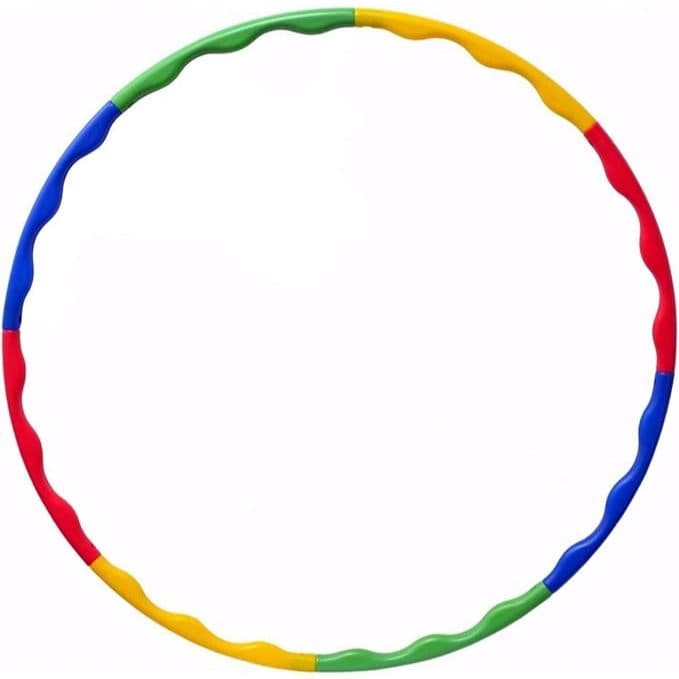 Bambolê Desmontável Liveup Adulto Unissex, Multicolorido, 88 cm