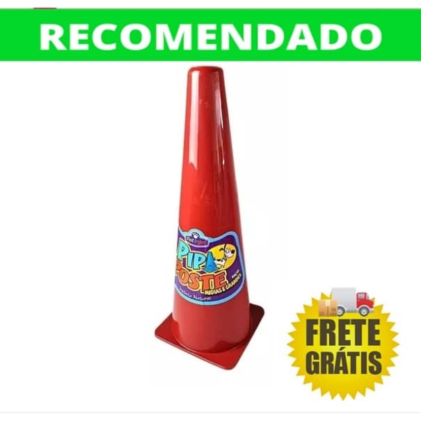 Cone Educador Pipi Stop Sanitário Para Cães Xixi Cachorro Médio e GRANDE Top