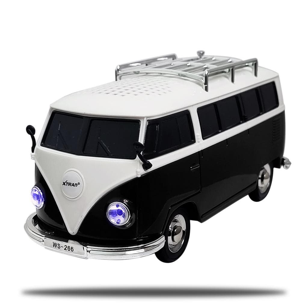 CAIXA DE SOM BLUETOOTH WIRELESS SEM FIO EM FORMATO DE KOMBI ALTOMEX WS 266