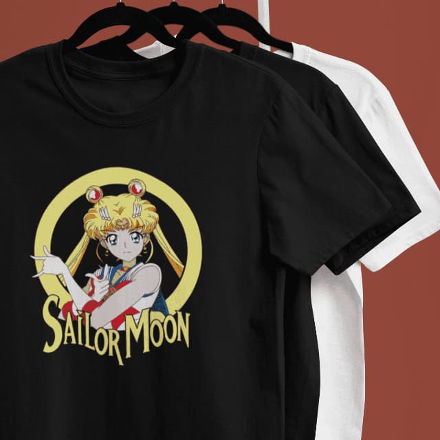 Camiseta Venus Sailor Moon Arco Anime Algodão Unissex