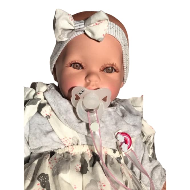 Boneca Reborn Alina Bebê Realista 40 cm Original Pupee Brinquedos