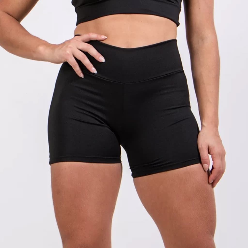 Short Legging Suplex Cintura Alta Meia Coxa Fitness Academia Yoga Promoção especial de academia