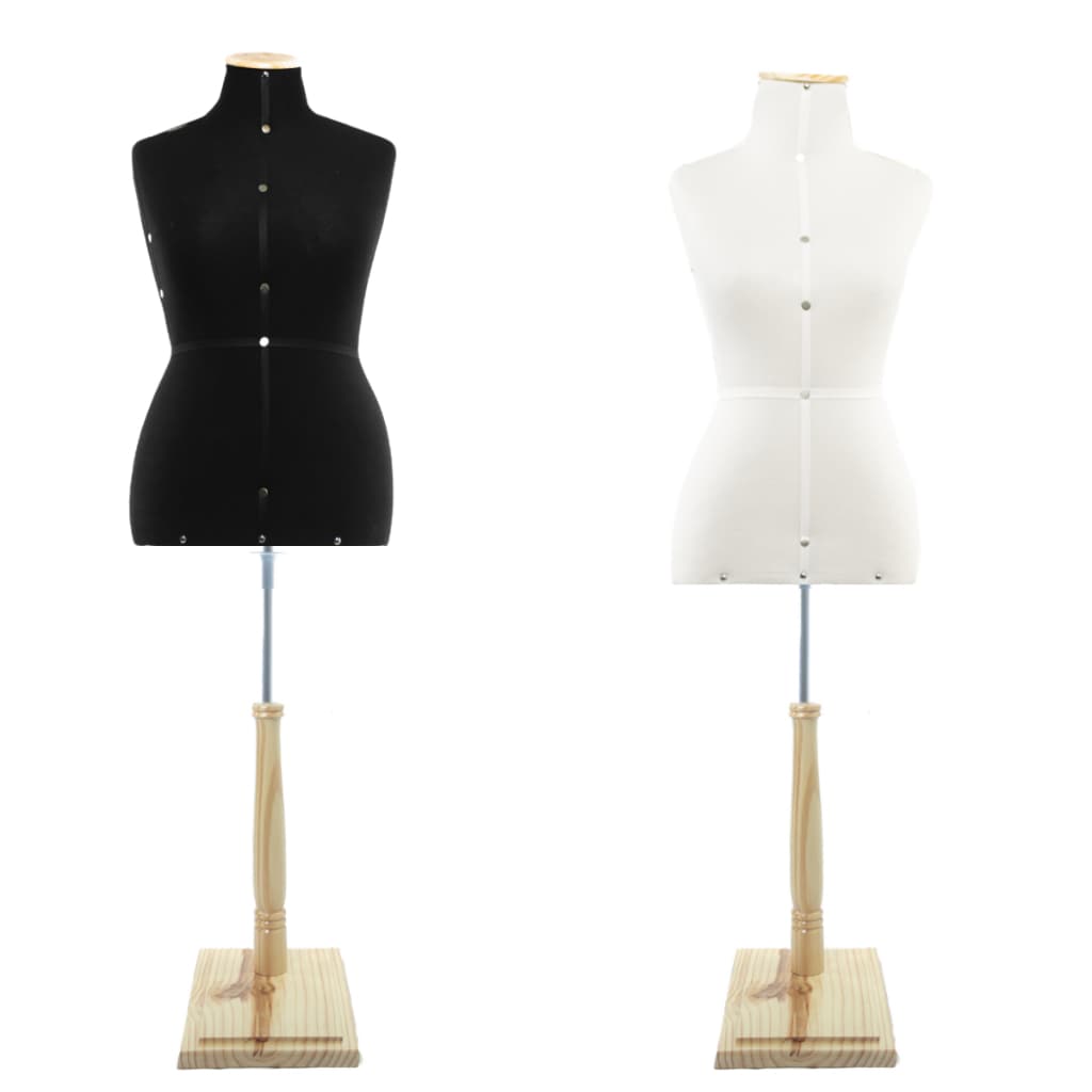 1 Manequim Feminino Busto Costura Moda vitrine Loja Exposição pedestal Madeira Quadrado