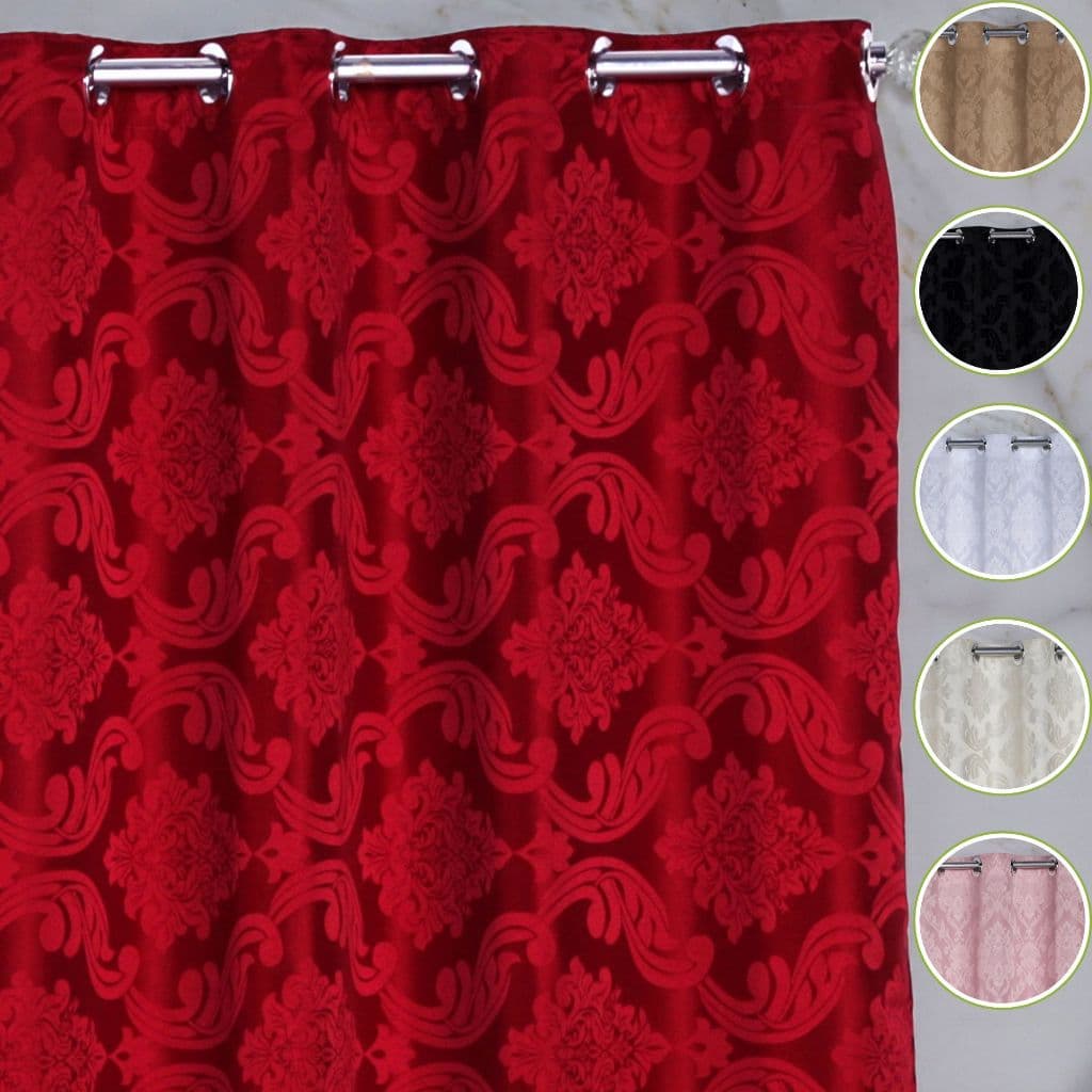 Cortina Jacquard Sala E Quarto 2 80mts X 1 70mts Esticado Semi Blecaute