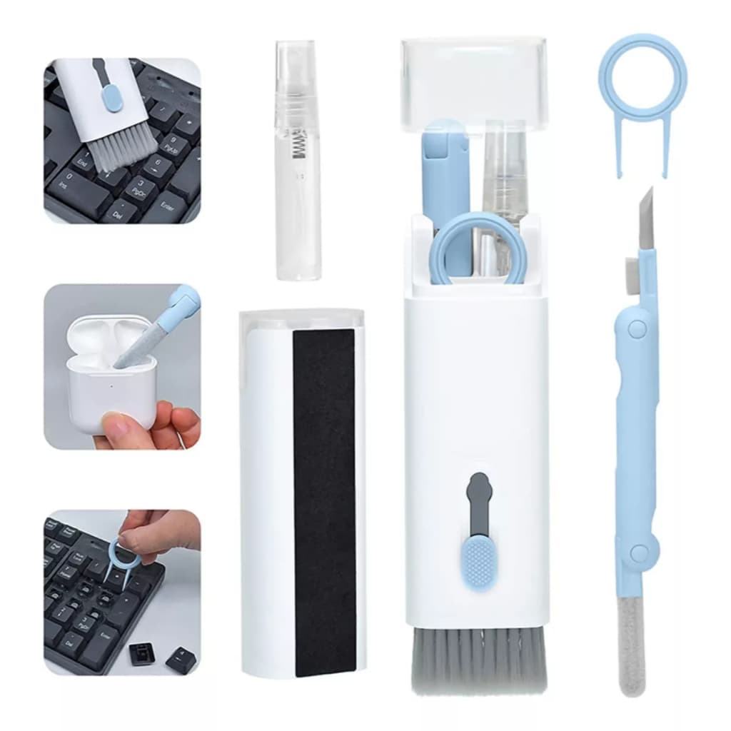 Escova Limpeza AirPods/teclado/fone Ouvido/celular 7 em 1