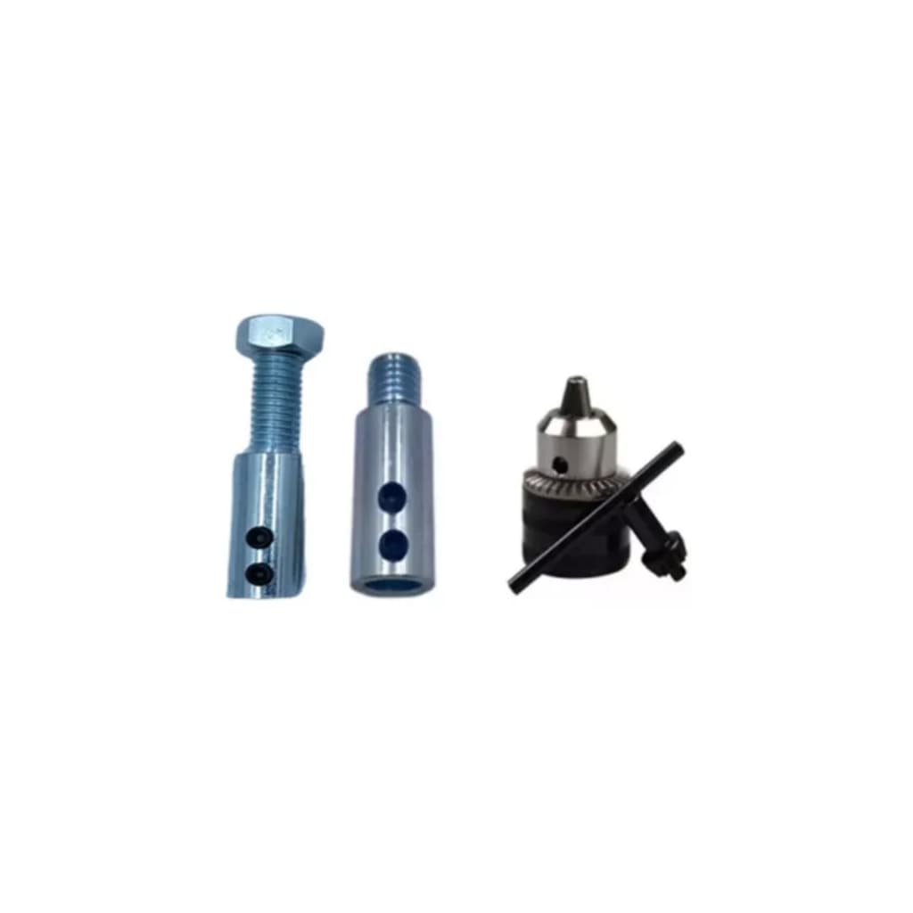 Adaptador Prolongador E Mandril Para Motoesmeril Eixo 1/2