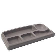 Organizador de Mesa e Gaveta Cinza Porta Treco de Escritório - Plasútil