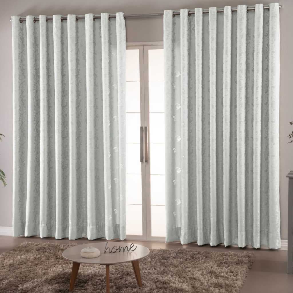 Cortina Jacquard Sala Quarto 4.00x2.20 - Para Varão.