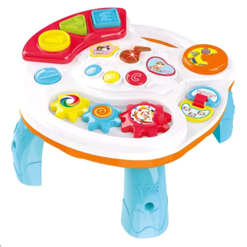 Mesa Atividades Educacional Bebe Criança Brinquedo Aprendizagem Pimpolho