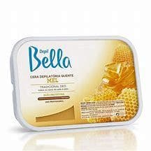Cera quente Depilatória Quente Mel 250g Depil Bella Cera Depilatória Quente Camomila com caléndula 250g NEGRADepil Bella