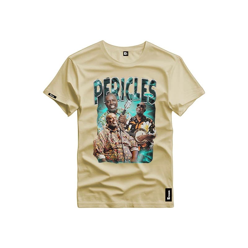 Camiseta Pericles Camisa Blusa Algodão Cantor Samba E Pagodinho