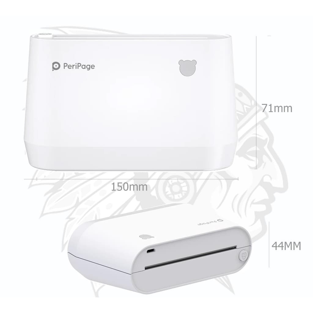 Impressora Térmica Peripage A9s Max 304dpi Portátil 107mm
