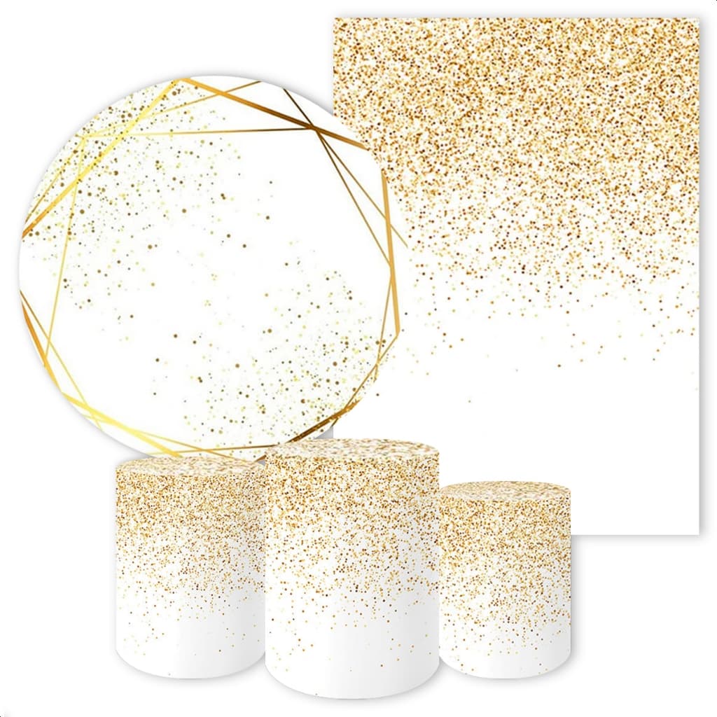 Capas  Painel Sublimados para Festa Tema Glitter (EFEITO GLITTER FEITO EM SUBLIMAÇÃO)