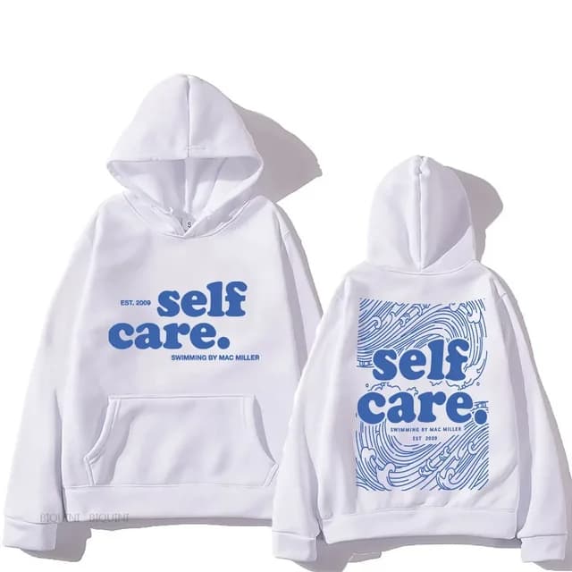 Moletom Canguru Com Capuz Self Care Swimming By Mac Miller Unissex