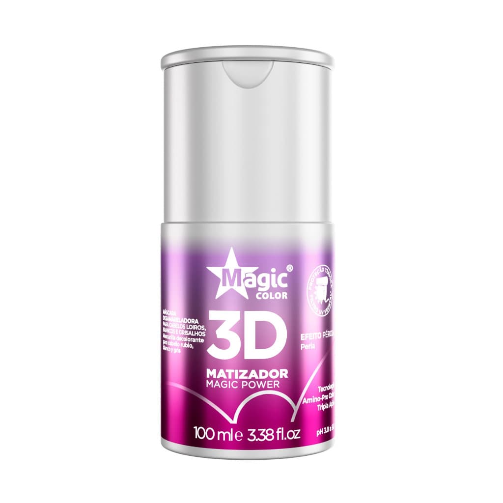Magic Color Matizador 3D Magic Power Efeito Pérola - 100ml