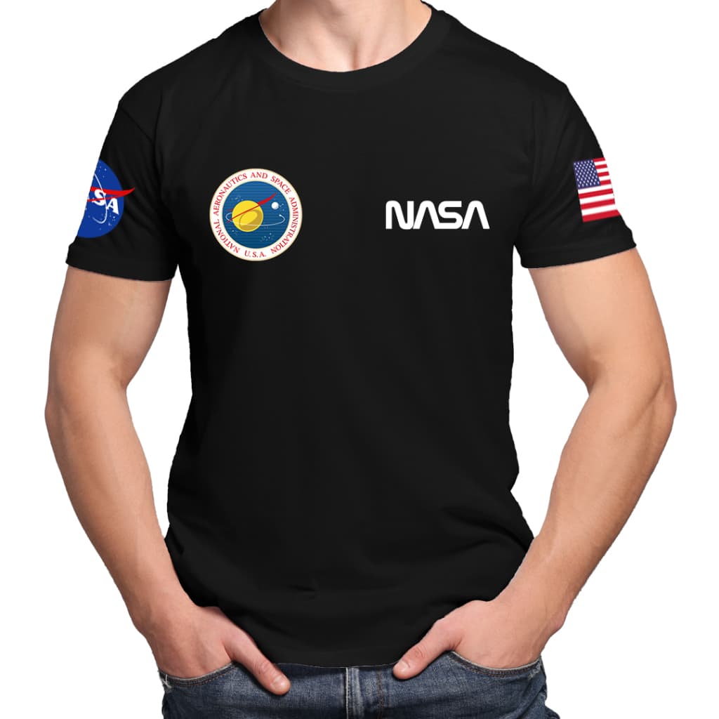 Camisa Camiseta Masculina Feminina Nasa Astronomia md1
