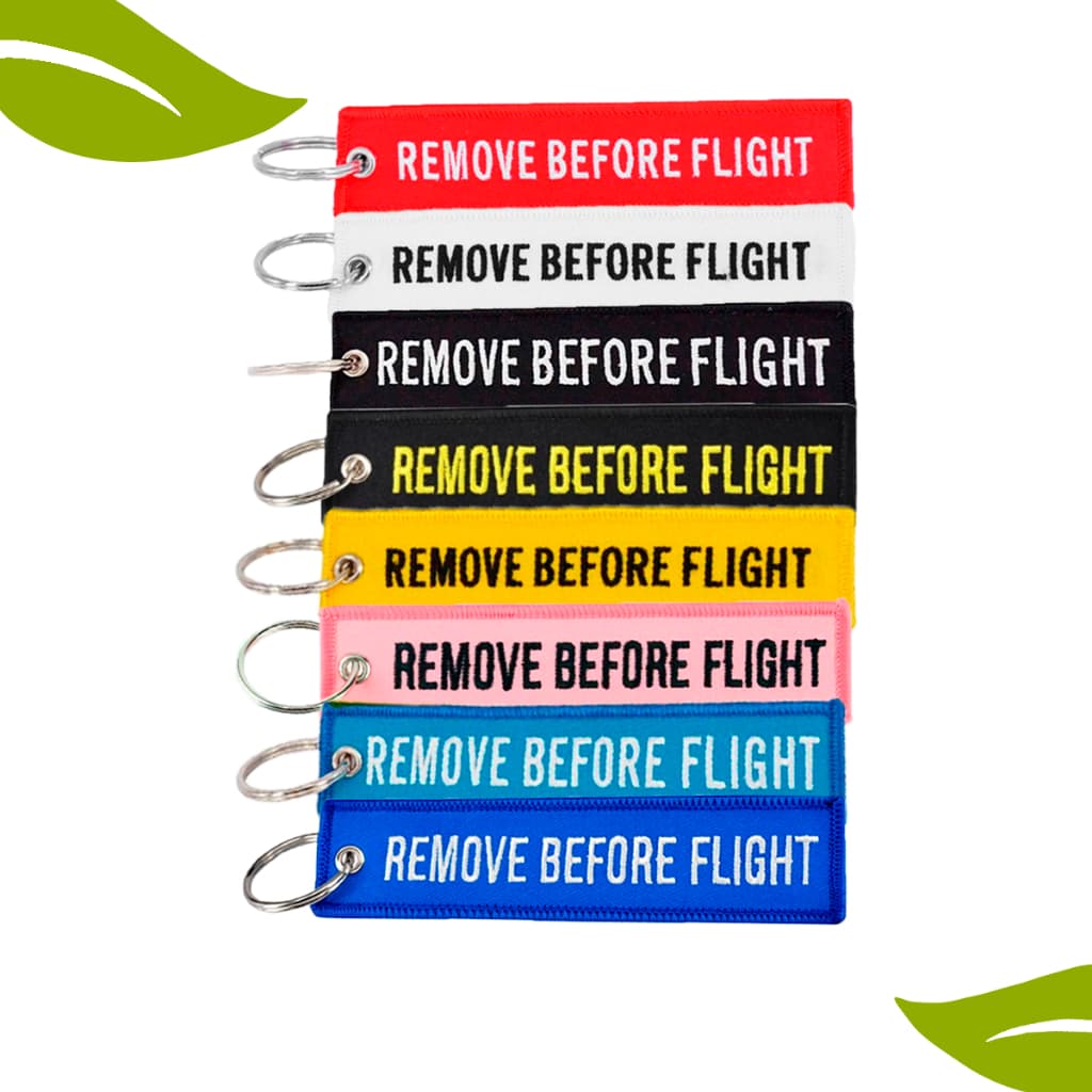 3 Peças Remove Before Flight Tradicional - Bordado & Costurado