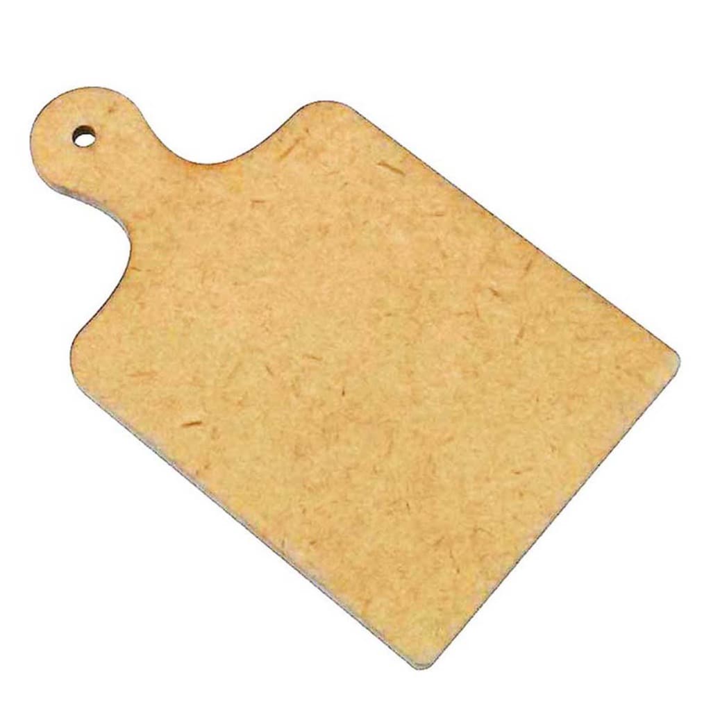 Kit 25 recorte laser mdf cru mini tabua carne 12cm lembrancinha artesanato base doce