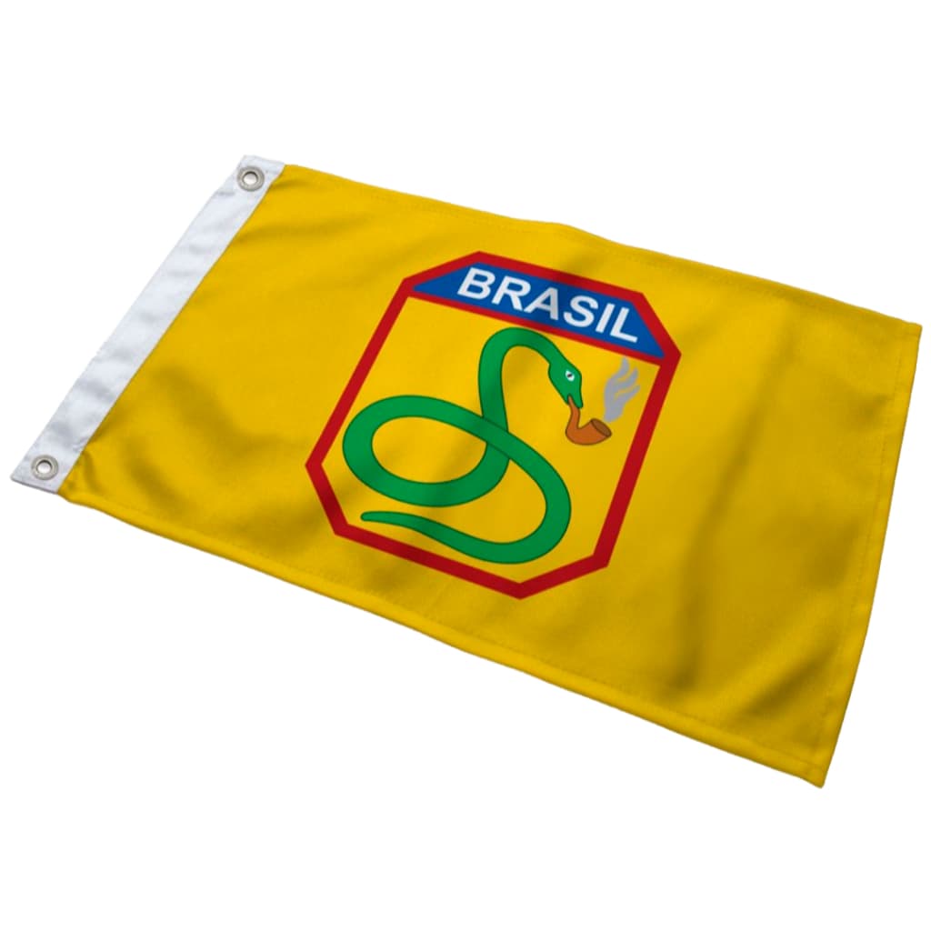 Bandeira Exército Brasileiro e Força Expedicionaria 40 cm X 60 cm