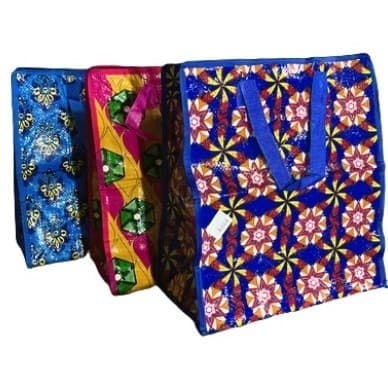 Sacolas De Nylon Paraguai Compras Feira Sacoleira Mercado Com Zíper Bolsa enviamos conforme estoque Tamanho P
