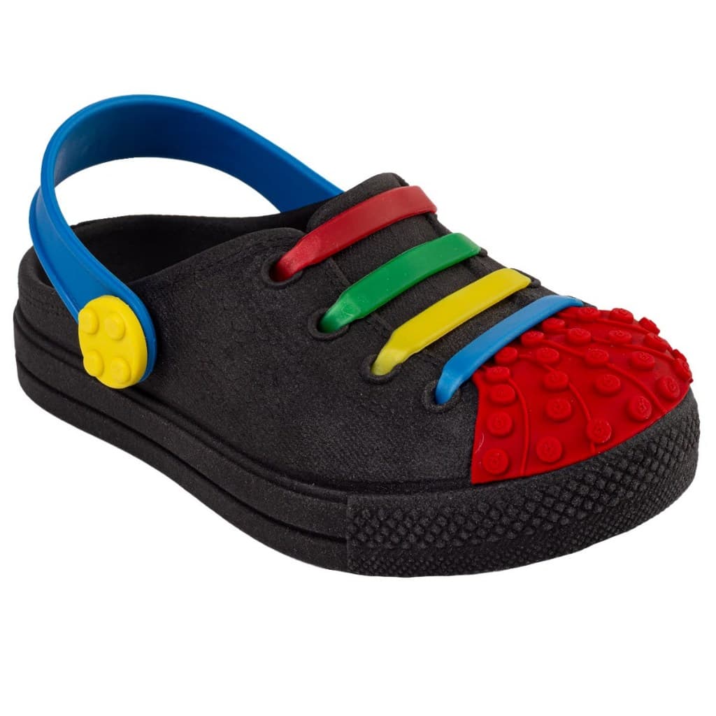 Sandalia Babuche Lego Menina Infantil Bloco Menino