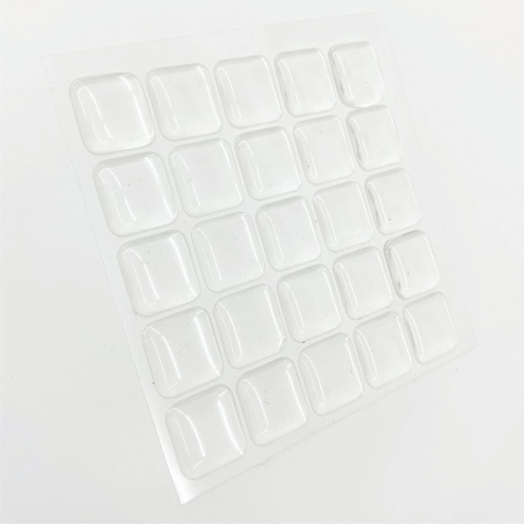 Protetor Anti Impacto Silicone Adesivo Quadrado 15mm Multiuso