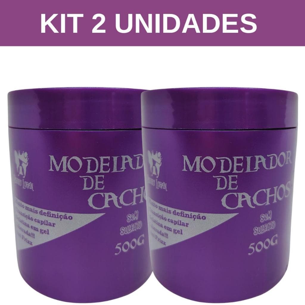 Kit 2 Modelador de Cachos Pierry Lohan 500g Original Mega Fixação - Envio em 24 Horas