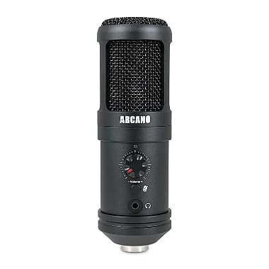 Microfone condensador USB Arcano STUDIO BLA-2 p/ estúdio e smartphone