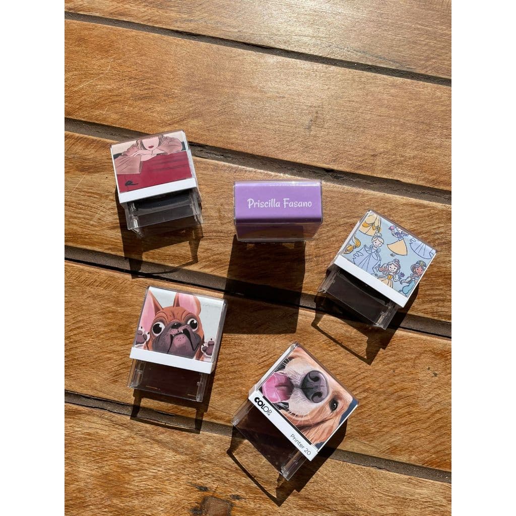 CARIMBOS ESTAMPADOS C10 (ESCOLHA A SUA ESTAMPA)