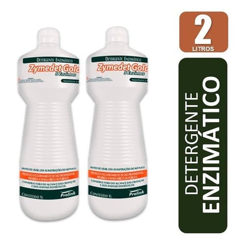 Kit 02 Detergente Enzimático Limpeza de Instrumental 5 Enzimas Prolink