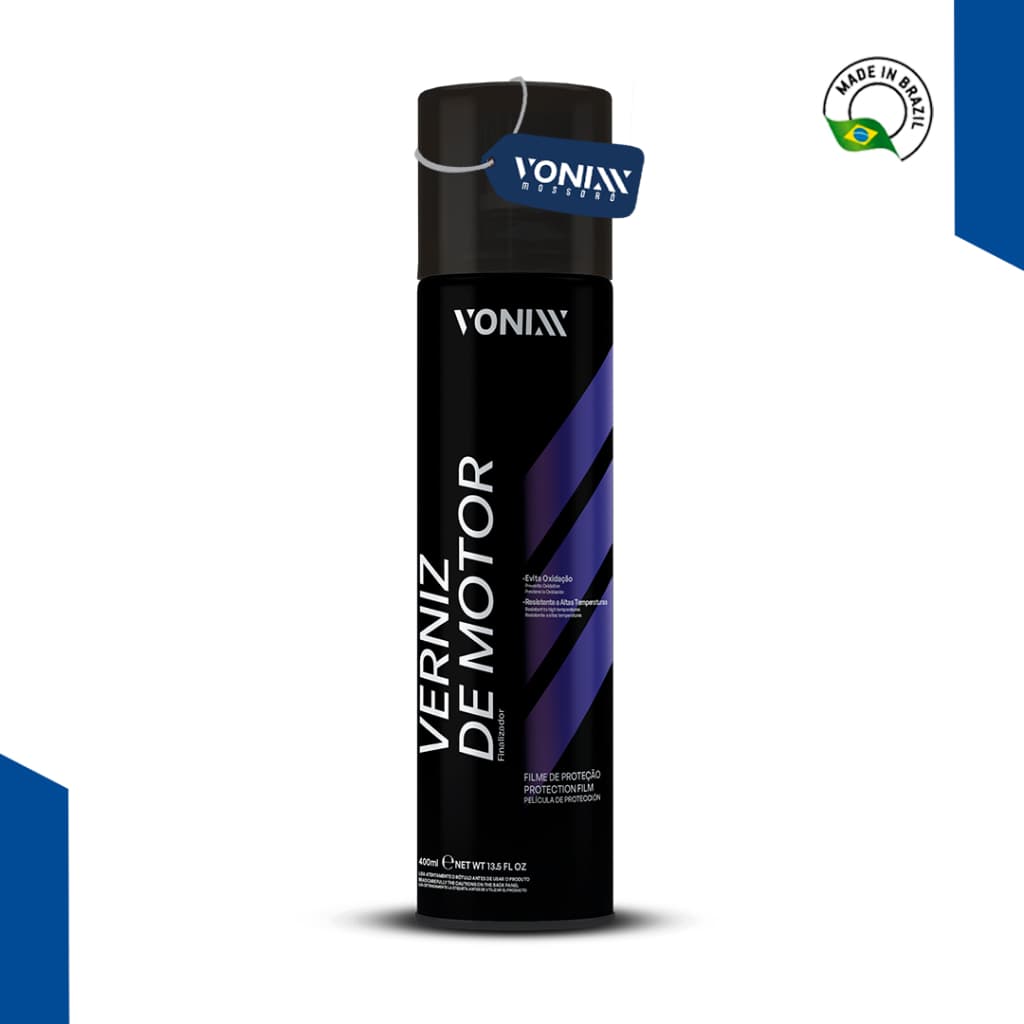 Verniz de Motor Aerossol Vonixx 400ml - LANÇAMENTO