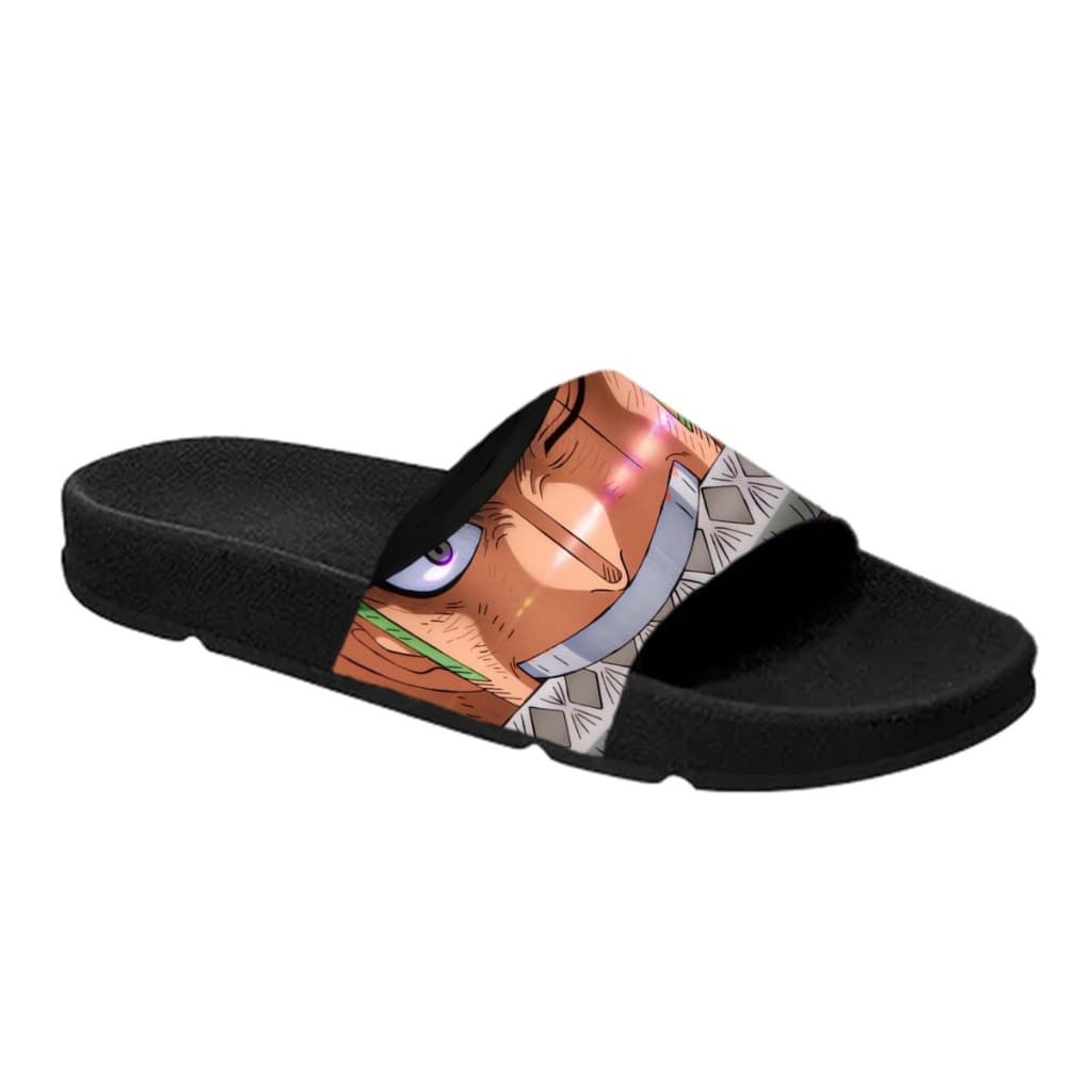 Chinelo Slide Estampa Zoro Anime One Piece Solado Nuvem