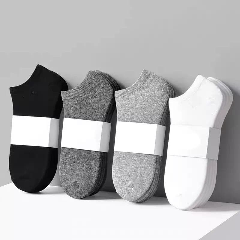 Kit Pares de Meias Soquete Unissex Cano curto