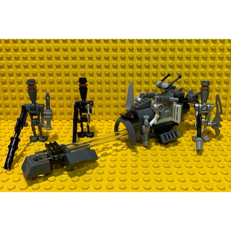 Lego Star Wars MOC pack droid IG droids assassinos 107 peças novas Lego original
