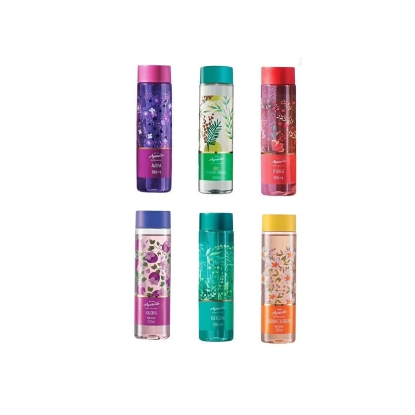 Aquavibe Avon Body Splash Refrescante Alfazema Franboesa Cassis Pitanga Nectarina Flor de Pêssego - 300ml ~