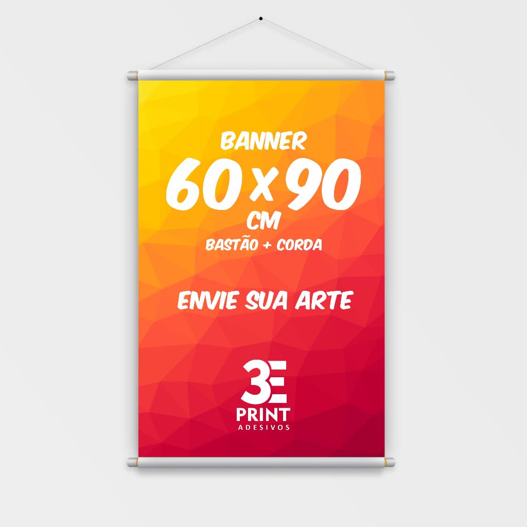 Banner Personalizado 60x90cm - Arte Não Inclusa